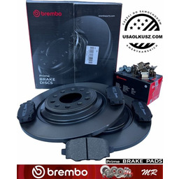 Klocki + tarcze hamulcowe tylne 320mm BREMBO BRG