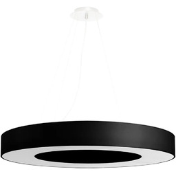 Żyrandol SATURNO SLIM 70 czarny SL.0754 - Sollux