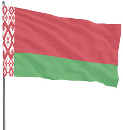 Flaga Białorusi 70 x 110 cm