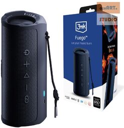 3MK GŁOŚNIK BLUETOOTH FUEGO 30W CZARNY