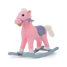 Milly Mally Koń na biegunach Łatek Pink