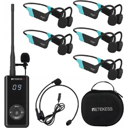 Retekess TT120 Komunikator dla Trenera Pływania, Wodoodporne Słuchawki