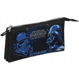 Piórnik 3 Przegrody Star Wars Saszetka Lord Vader