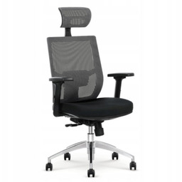 Fotel Biurowy Obrotowy Z Regulacją Multiblock Krzesło Ergonomiczne