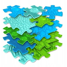 Ścieżka sensoryczna NATURA - puzzle 11 el.