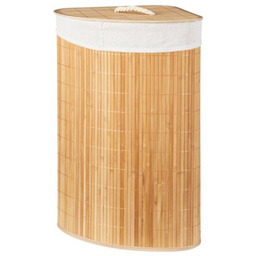 KOOPMAN Kosz na pranie KR9000020 58L Brązowo-biały