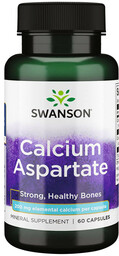 SWANSON Calcium Aspartate 200mg 60caps
