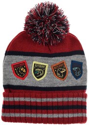 Czapka na zimę z pomponem dla chłopca Harry