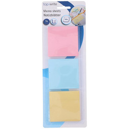 Zestaw karteczek samoprzylepnych 3x50 szt