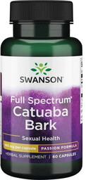 SWANSON Full Spectrum Catuaba Bark 465mg 60caps
