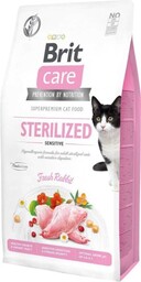 Brit CARE Cat Grain-Free Sterilised Sensitive - sucha