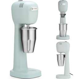 Shaker spieniacz do koktajli mlecznych 400W niebieski Hendi