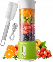 Bezprzewodowy Przenośny Blender Turystyczny 500ML 150W Usb-c Sbl