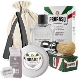 Zestaw prezentowy do golenia - Pędzel, mydło