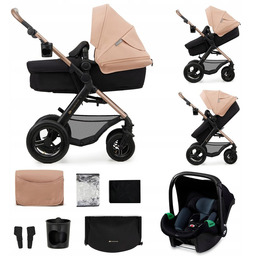 Wózek Wielofunkcyjny 3w1 Kinderkraft MOOV 2 AIR Fotelik