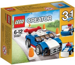 Lego 31027 Creator 3w1 Niebieska wyścigówka pojazd