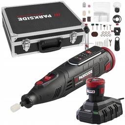 Parkside szlifierka wielofunkcyjna Ppfbsa akumulator walizka 66 akcesoriów