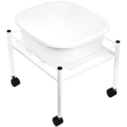 Brodzik do pedicure Activeshop biały prosty