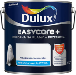 Farba tytanowa Dulux EasyCare+ Plamy+Przetarcia Niewzruszona Szarość 2,5