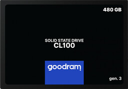 Dysk GOODRAM SSD CL100 G3 2,5" 480GB SATA