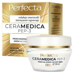PERFECTA Ceramedica PEP-3 Silnie przeciwzmarszczkowy krem na dzień