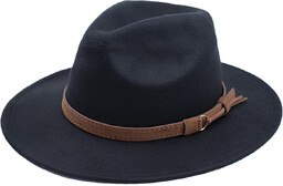 KAPELUSZ PANAMA fedora elegancki filcowy