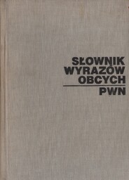 SŁOWNIK WYRAZÓW OBCYCH PWN