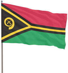 Flaga Vanuatu 90 x 150 cm