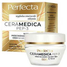 PERFECTA Ceramedica PEP-3 Naprawczy przeciwzmarszczkowy krem na dzień