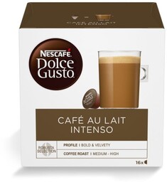NESCAFE DOLCE GUSTO Cafe Au Lait Intenso 16