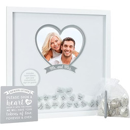 Pearhead Książka pamiątka życzenia ślubne ramka na zdjęcia