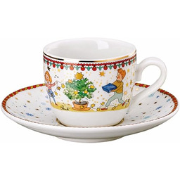 Hutschenreuther Kolekcja kolekcjonerska 2024 lampki bożonarodzeniowe filiżanka espresso