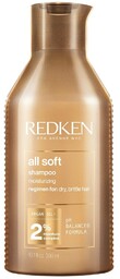 Redken All Soft, szampon wygładzający z olejkiem arganowym,