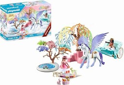 PLAYMOBIL Magic 71246 Piknik księżniczek z powozem jednorożca,