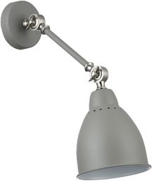 Maytoni Domino MOD142-WL-01-GR kinkiet lampa ścienna metalowa szara