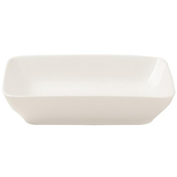 PÓŁMISEK DO PRZYSTAWEK DOVE 19 x15 cm PORCELANA