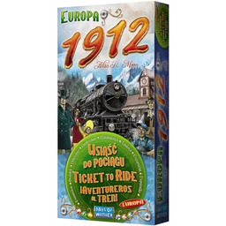 Wsiąść do Pociągu: Europa 1912 Dodatek, gra planszowa,Rebel