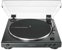 Audio-Technica AT-LP60X Automatyczny Napęd paskowy Przedwzmacniacz Czarny Gramofon