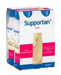 Supportan Drink Ananas kokos, 4x200ml