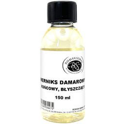 Werniks damarowy końcowy - błyszczący, 150 ml