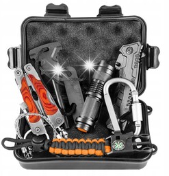 Zestaw przetrwania survivalowy multitool 8w1 NEO