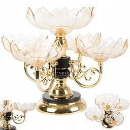 Piętrowa Patera Na Ciasto Owoce Słodycze Obrotowa