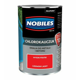 Chlorokauczuk Nobiles czerwony jasny 0,9l