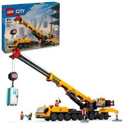 LEGO City, klocki, Żółty ruchomy żuraw, 60409