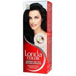 Londacolor Cream Farba do włosów nr 2/0 czarny