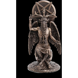 FIGURKA Baphomet siedzący na globusie VERONESE WU77950A1