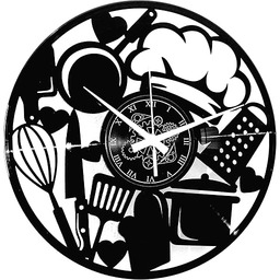 Instant Karma Clocks Zegar ścienny z winylu