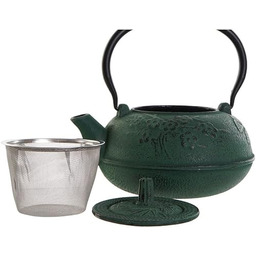 Czajnik marki DKD Home Decor Czarny Zielony Żelazo