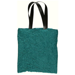 Pakamera Torba turkusowa na ramię z plisowanego poliestru