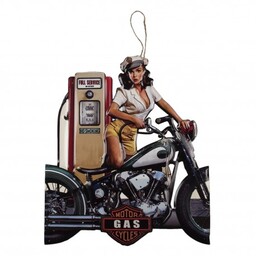Metalowa Tablica Retro Motocykl Clayre & Eef